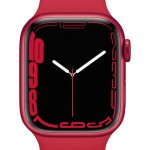 Išmanusis laikrodis Apple  Watch Series 7 GPS, 41mm (PRODUCT)RED Aluminium Case with Sport Band - Regular (PRODUCT) Red