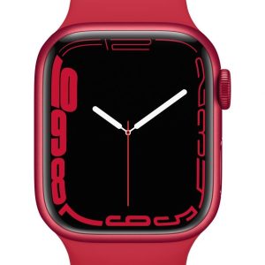 Išmanusis laikrodis Apple  Watch Series 7 GPS, 41mm (PRODUCT)RED Aluminium Case with Sport Band - Regular (PRODUCT) Red