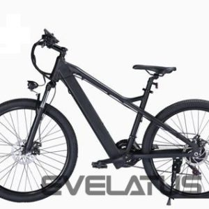 Elektriniai dviračiai iLike - Electric bike BK7, 48V, 7.5AH, 26 collas, 350W, 25Km/h, IP54 Black
