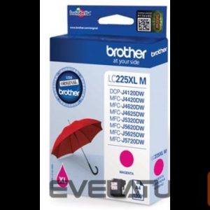 Eksploatacinės medžiagos spausdintuvams Brother  LC-225XLM Ink Cartridge, Magenta 