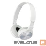 Belaidės ausinės Sony  ZX series MDR-ZX310AP Wired, On-Ear, White 