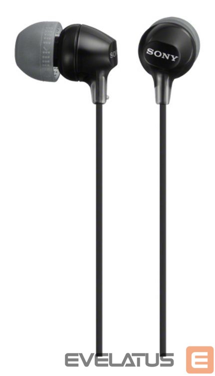 Laidinės ausinės Sony EX series MDR-EX15LP In-ear Black