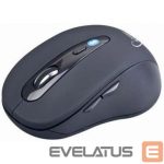 Kompiuterio pelė Gembird  MUSWB2 Optical Bluetooth mouse, Wireless connection, 6 button, Black, Grey 