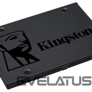 Kietasis diskas SDD Kingston  A400  480 GB, SSD form factor 2.5", SSD interface SATA, Write speed 450 MB/s, Read speed 500 MB/s 