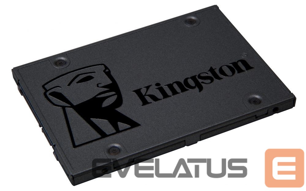 Kietasis diskas SDD Kingston A400 480 GB, SSD form factor 2.5", SSD interface SATA, Write speed 450 MB/s, Read speed 500 MB/s