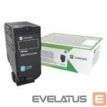Eksploatacinės medžiagos spausdintuvams LEXMARK  25K Corporate Toner Cartridge (CX725) Toner cartridge, Cyan 