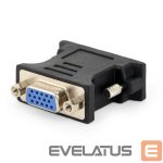 Adapteris Gembird  Adapter DVI-A male to VGA 15-pin HD (3 rows) female, black 