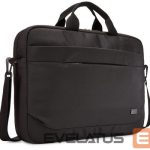 Nešiojamojo kompiuterio krepšys Case Logic  Advantage Fits up to size 15.6 ", Black, Shoulder strap, Messenger - Briefcase 