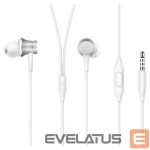 Laidinės ausinės Xiaomi  Mi In-Ear Headphones Basic ZBW4355TY 3.5 mm, Silver, Built-in microphone White