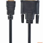 Monitoriaus priedas Gembird  HDMI to DVI, 3 m 