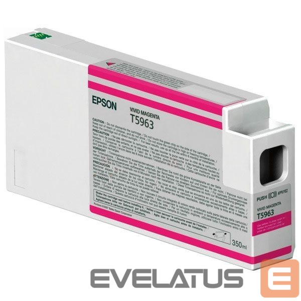 Eksploatacinės medžiagos spausdintuvams EPSON UltraChrome HDR T596300 Ink cartrige, Vivid Magenta