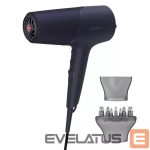 Veido apsauga Philips  Hair Dryer BHD510/00 2300 W, Number of temperature settings 3, Ionic function, Diffuser nozzle,  Blue/Metal 