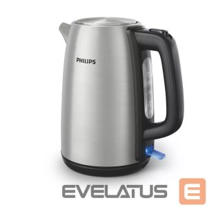 Virdulys Philips  Kettle HD9351/90 Electric, 2200 W, 1.7 L, Stainless steel, 360° rotational base, Stainless steel 