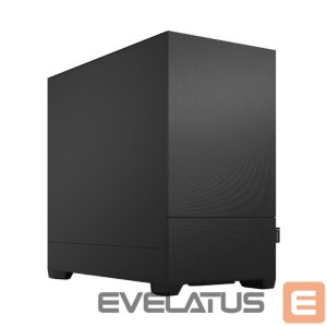 Kompiuterio dėžė Fractal Design  Pop Mini Silent  Black Solid, mATX, Mini ITX, Power supply included No 