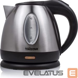 Virdulys Tristar  Jug Kettle WK-1323 Standard, 1500 W, 1.2 L, Stainless steel, 360° rotational base, Silver 