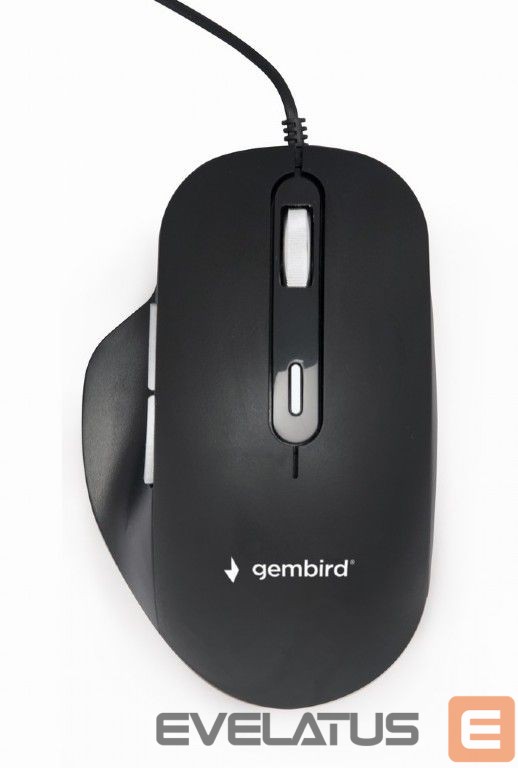 Kompiuterio pelė Gembird Optical USB LED Mouse MUS-6B-02 Black