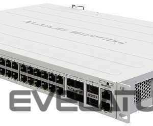 Serveris – kiti priedai Mikrotik  Cloud Router Switch 354-48G-4S+2Q+RM with RouterOS L5 License 