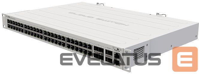 Serveris – kiti priedai Mikrotik Cloud Router Switch 354-48G-4S+2Q+RM with RouterOS L5 License