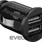 Maršrutizatoriai Goobay  Dual USB car charger 58912 USB 2.0 port A, 3.1 A, 12 V 