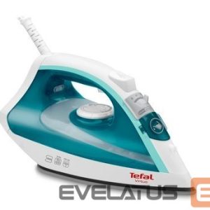 Lygintuvai TEFAL  Steam Iron FV1710 Steam Iron, 1800 W, Water tank capacity 200 ml, Continuous steam 24 g/min, Steam boost performance 80 g/min, White/Green 