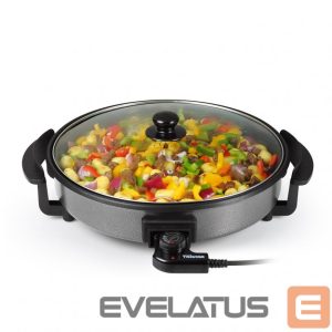Stalo grotelės Tristar  Multifunctional grill pan PZ-2964 Grill, Diameter 40 cm, 1500 W, Lid included, Fixed handle, Black 