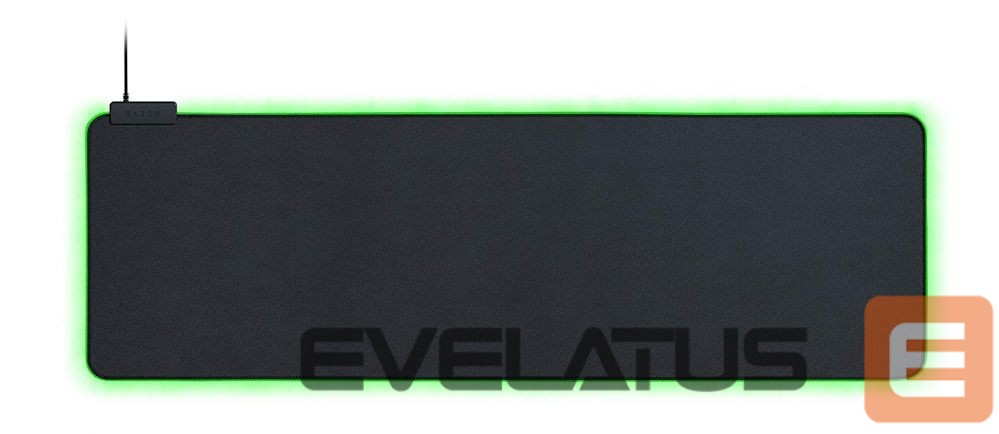 Kompiuterių kėdės / stalai Razer Soft Gaming Mouse Mat with Chroma, Goliathus Chroma Extended, Black