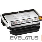 Stalo grotelės TEFAL  OptiGrill XL GC724D12 Table, 2000 W, Black/Stainless steel 
