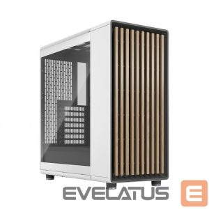 Kompiuterio dėžė Fractal Design  North Chalk White TG Clear Tint 