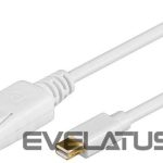Monitoriaus priedas Goobay  Mini DisplayPort adapter cable 1.2 52858 1 m, Gold-Plated connectors 