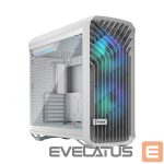Kompiuterio dėžė Fractal Design  Torrent  RGB White TG clear tint 