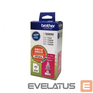 Eksploatacinės medžiagos spausdintuvams Brother  BT5000M Ink Cartridge, Magenta 