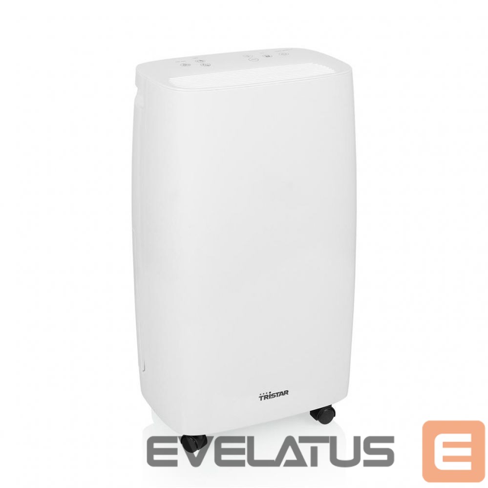 Oro valytuvas Tristar Dehumidifier DH-5419 Power 205 W, Suitable for rooms up to 45 m³, Water tank capacity 2.5 L, White