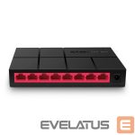 Serveris – kiti priedai MERCUSYS  Switch MS108G Unmanaged, Desktop, Power supply type External, Ethernet LAN (RJ-45) ports 8 