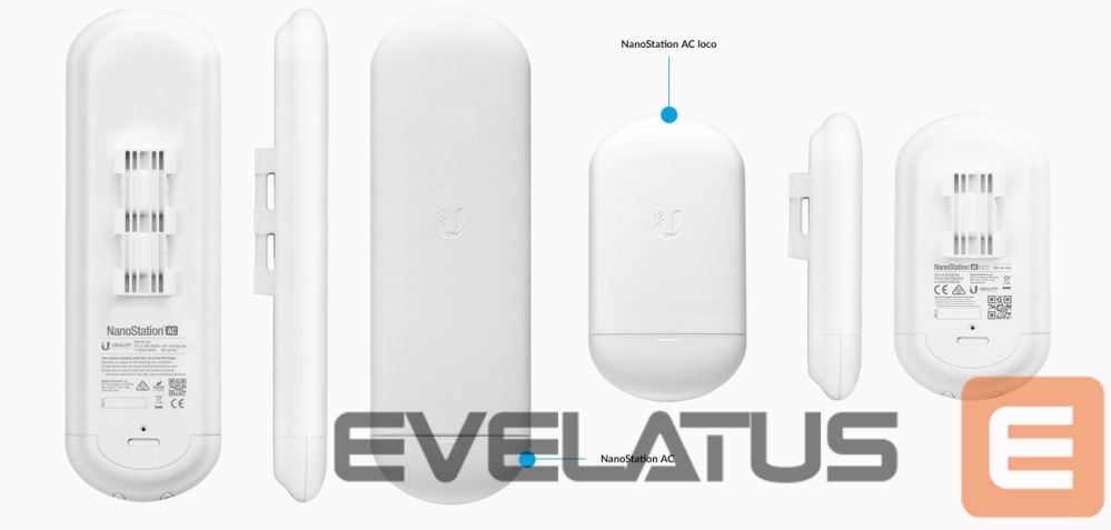 Maršrutizatoriai UBIQUITI NanoStation 5AC Loco