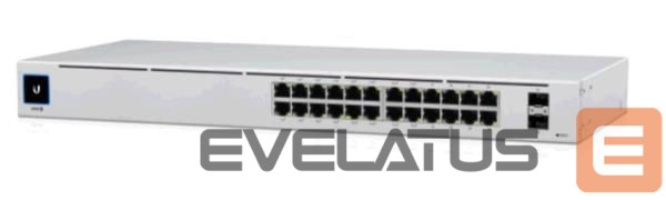 Serveris – kiti priedai UBIQUITI UniFi 24Port Gigabit Switch with PoE and SFP