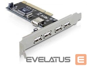 Kitas kompiuterio priedas Logilink  4+1-port USB 2.0 PCI 