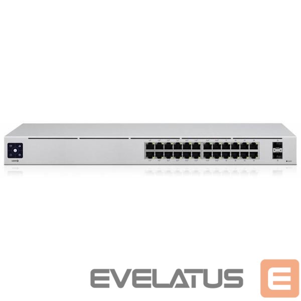 Serveris – kiti priedai UBIQUITI Šakotuvas Networks USW-Pro-24-POE 24-port + 2xSFP+ 10 Gigabit Switch 16x PoE+ 8x POE++