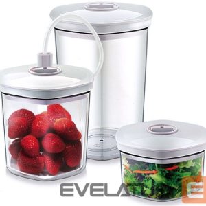 Filtrai ir priedai Caso  Vacuum Canister Set 01260 3 canisters, White 