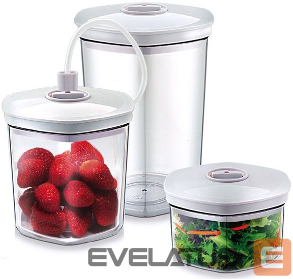 Filtrai ir priedai Caso Vacuum Canister Set 01260 3 canisters, White