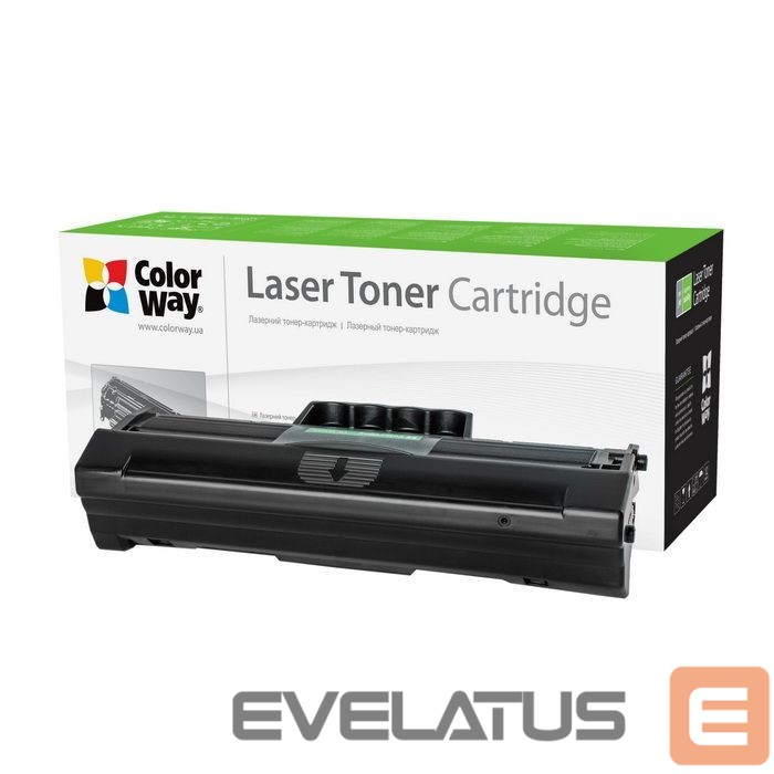 Eksploatacinės medžiagos spausdintuvams ColorWay Toner Cartridge, Black, Samsung MLT-D111S