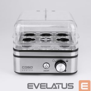 Kiaušinių viryklė Caso  Egg cooker E9  Stainless steel, 400 W, Functions 13 cooking levels 