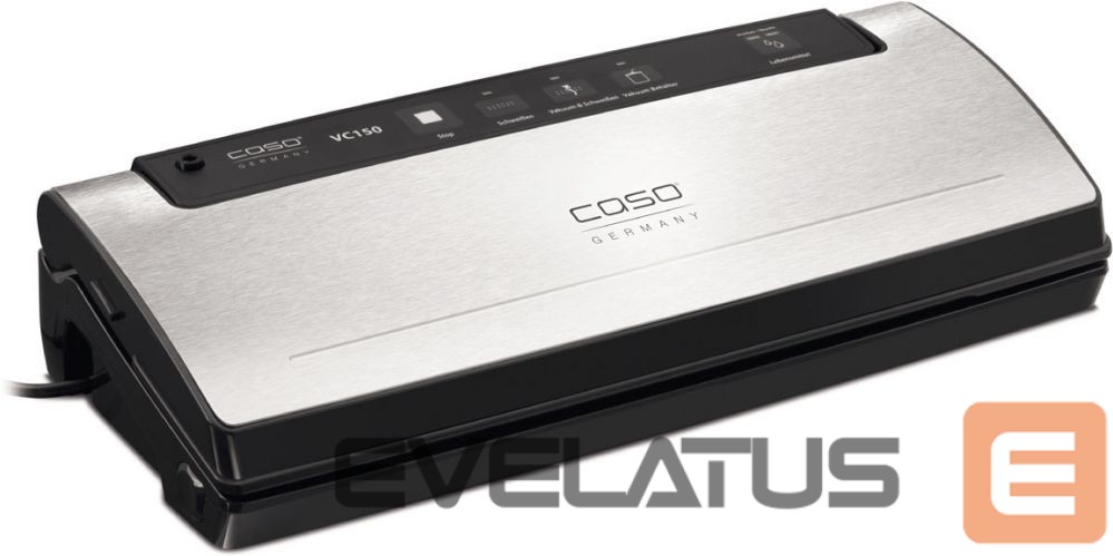 Kiti smulkūs buitiniai prietaisai Caso Bar Vacuum sealer VC 150 Power 120 W, Temperature control, Stainless steel