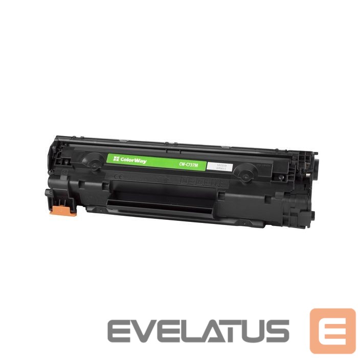 Eksploatacinės medžiagos spausdintuvams ColorWay Toner Cartridge, Black, Canon 737, HP CF283X