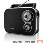 Interaktyvus sprendimas Muse  M-051R Black, 2-band portable radio, 