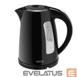Virdulys Camry  Kettle CR 1255  Standard, Plastic, Black, 2200 W, 360° rotational base, 1.7 L 