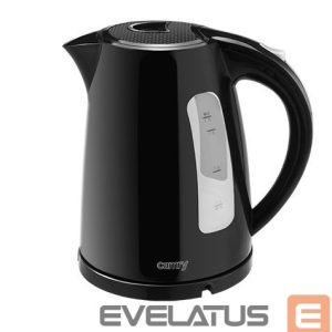 Virdulys Camry  Kettle CR 1255  Standard, Plastic, Black, 2200 W, 360° rotational base, 1.7 L 