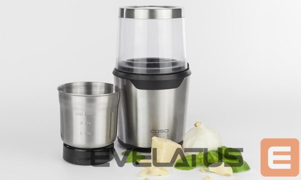 Maišytuvai ir maišytuvai Caso Electric 2in1 chopper UZ 200 Stainless steel, 200 W
