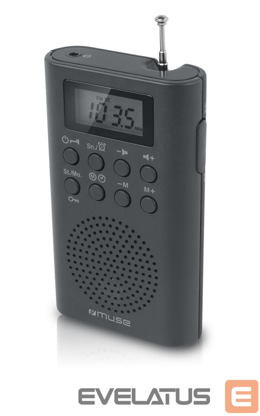 Interaktyvus sprendimas Muse Pocket radio M-03R