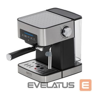 Kiti smulkūs buitiniai prietaisai Camry  Espresso and Cappuccino Coffee Machine CR 4410 Pump pressure 15 bar, Built-in milk frother, Drip, 850 W, Black/Stainless steel 