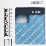 Dulkių siurblio priedas Ecovacs  Mopping cloth for OZMO 610/601 D-CC3B	 Blue 